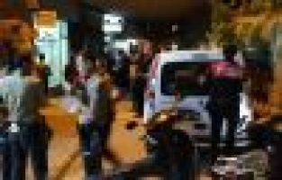 Silahlı kavgaya polis müdahale etti