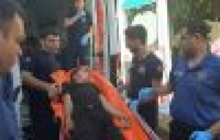 Sinir krizi geçiren genç ortalığı birbirine kattı