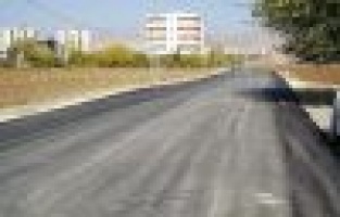 Siteler Mahallesinde asfalt çalışması