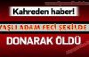 Soğuktan Donarak Öldü..!