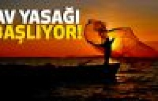 Su ürünleri avlama yasağı 1 Nisan'da başlanacak