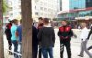 Şüpheli şahıslar polisi harekete geçirdi