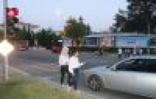 Suriyeli öğrencilerden örnek davranış