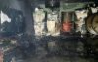 Suriyelilerin yaşadığı ikamette yangın paniği