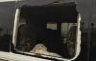 Takım otobüsümüz ve taraftarlarımız taşlandı