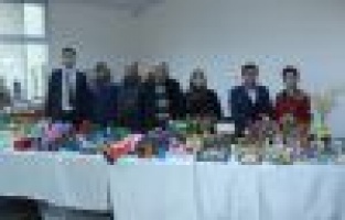 Toplum Ruh Sağlığı Merkezinde tedavi gören hastalar sergi açtı 