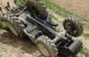 Traktör devrildi: 2 Yaralı