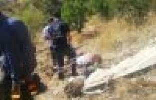 Traktör takla attı: 1 ölü, 1 yaralı