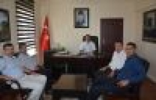 Tut Kaymakamı Aksu’ya Kaymakamlardan Ziyaret