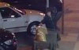 Tütün hırsızı kameralara yakalandı