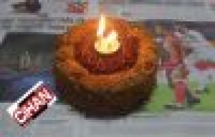 TÜTÜNDEN, DOĞUM GÜNÜ PASTASI YAPTI..!