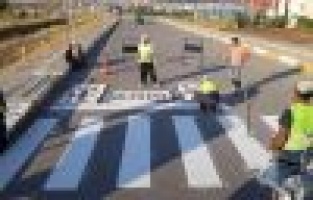 Üniversite kampusunda trafik düzenlemesi yapıldı