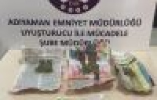 Uyuşturucu satıcısı polisten kaçamadı