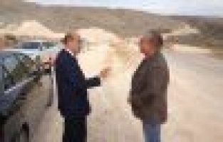 Vali Demirtaş, Besni Araban Arası Duble Yol Çalışmalarını İnceledi