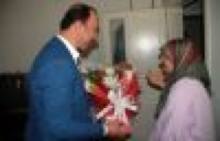 Vali Erin, şehit annelerini yalnız bırakmadı