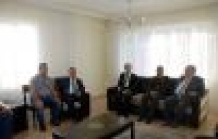 Vali Erin'den gazilere ziyaret