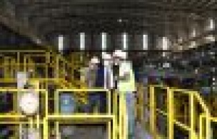 Vali Mahmut Çuhadar, bakır madeninde incelemelerde bulundu