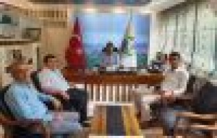 Vali Yardımcısı Kaya, Başkan Yıldırım ile bir araya geldi