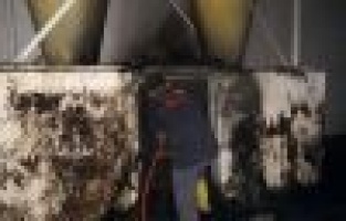 Yağ fabrikasında çıkan yangın korkuttu