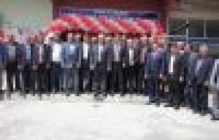 YAŞ SEBZE MEYVE SATICILARI ESNAF ODASI BİNASININ AÇILIŞI YAPILDI