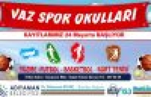 Yaz Spor okullarına kayıtlar başladı