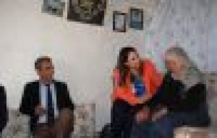 Yeşim Pekmez, şehit aileleriyle bir araya geldi