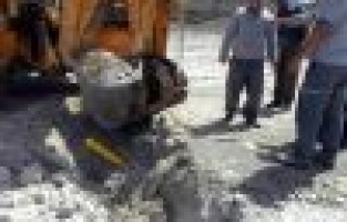 Yol Çalışmasında Doğalgaz Borusu Patladı