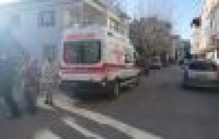 Yüksekten düşen adam yaralandı