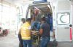 Yüksekten Düşen İşçi Yaralandı