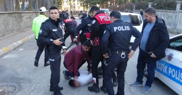 İki aile arasında palalı, satırlı kavga: 10 gözaltı