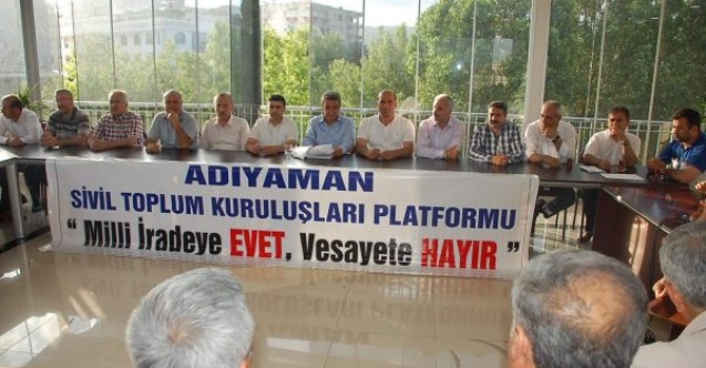 67 STK, TÜRKİYENİN İSTİKRARINA EVET” DİYOR