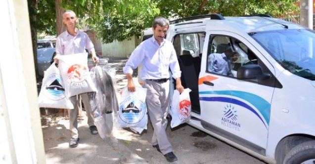 Adıyaman Belediyesinden Afgan ailelere yardım