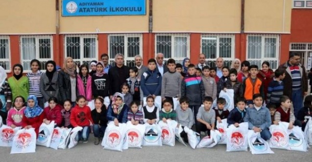 Adıyaman Belediyesinden Suriyeli Öğrencilere Yardım