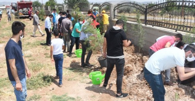 Adıyaman Üniversitesi, sağlıkçılar için fidan dikti