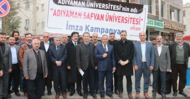Adıyaman Üniversitesinin isminin değişmesi için imza kampanyası başlatıldı