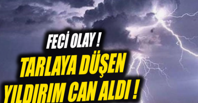 Adıyamana yıldırım düştü, sonu felaket oldu