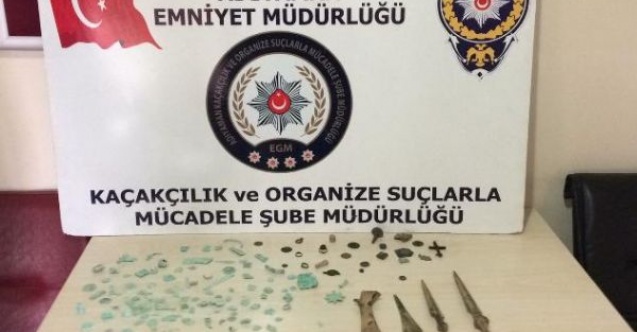 Adıyamanda 144 parça tarihi eser ele geçirildi  