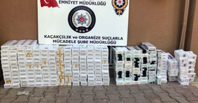 Adıyamanda 4 bin 129 paket kaçak sigara ele geçirildi