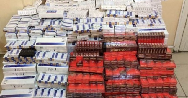 Adıyamanda 6 bin 115 paket kaçak sigara ele geçirildi