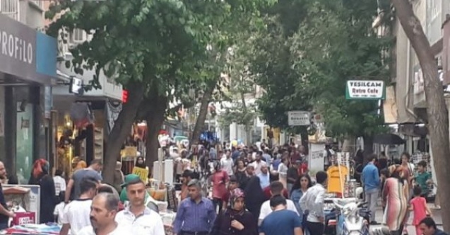 Adıyamanda bayram öncesi alışveriş yoğunluğu