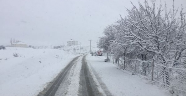 Adıyamanda bazı köy okullarına kar tatili