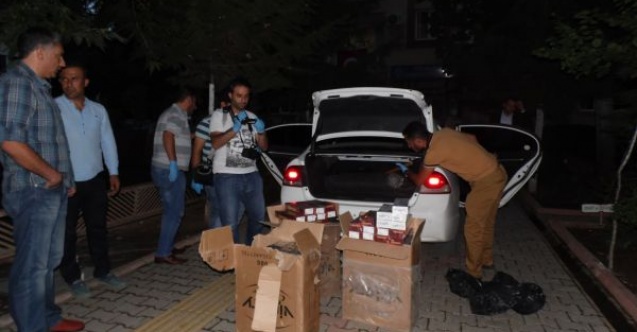Adıyamanda Bin 600 Paket Kaçak Sigara Ele Geçirildi