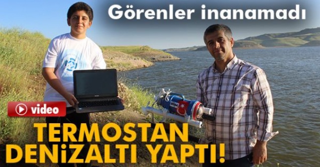 Adıyaman#39;da deniz altı