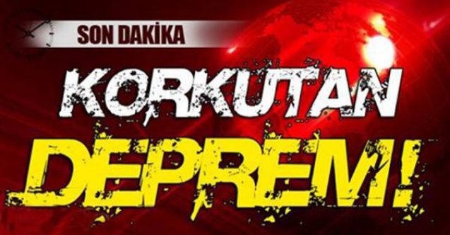 Adıyamanda deprem