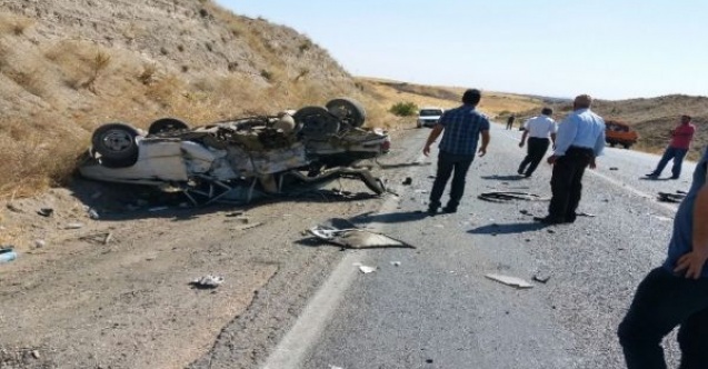 Adıyamanda feci kaza: 1 ölü, 1 yaralı