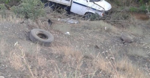 Adıyamanda kamyonet takla attı: 1 yaralı