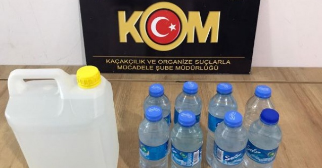 Adıyamanda, sahte alkol operasyonu