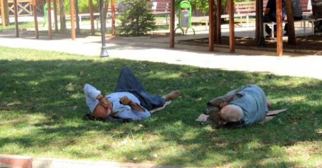 Adıyamanda sıcak hava bunaltıyor