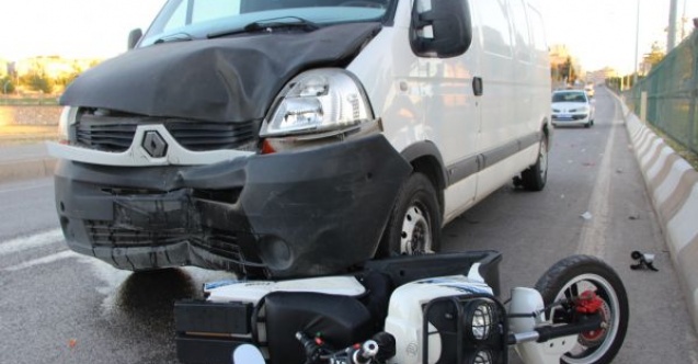 Adıyamanda trafik kazası: 1 Yaralı