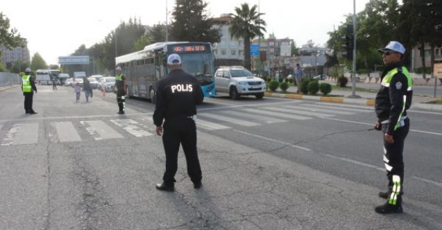 Adıyamanda trafik uygulamaları sıklaştırıldı